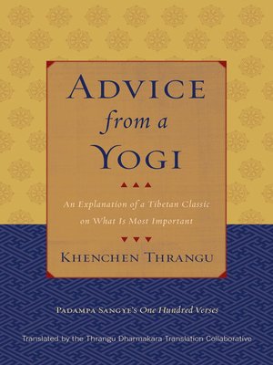 cover image of Advice from a Yogi